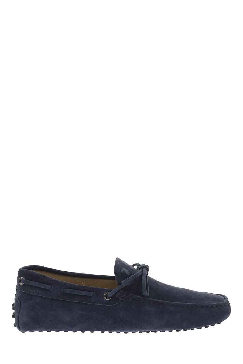 BLUE GOMMINO LOAFERS