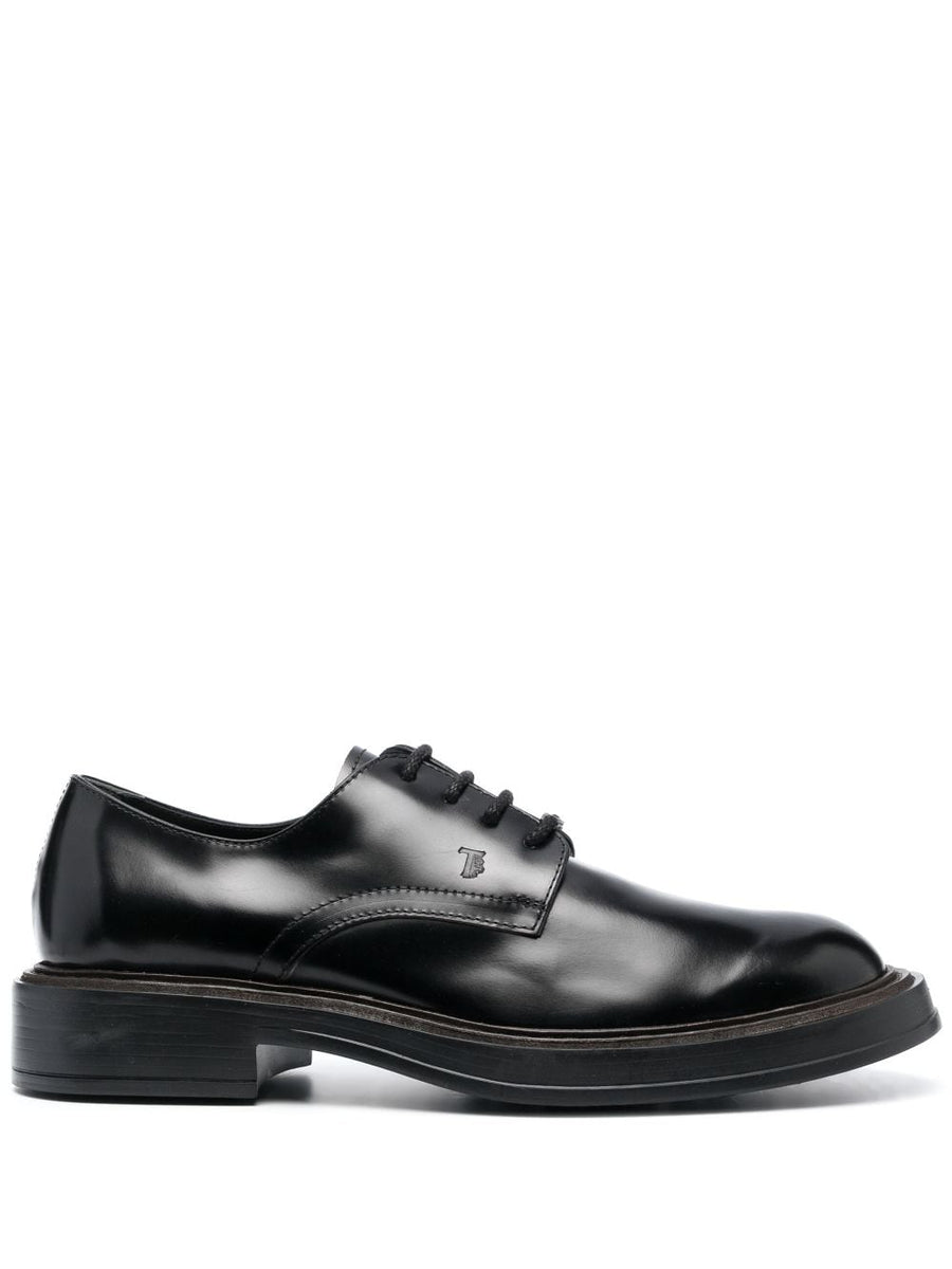 LEATHER LACE-UP