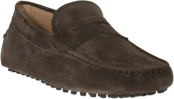 ALMOND TOE LEATHER LOAFERS