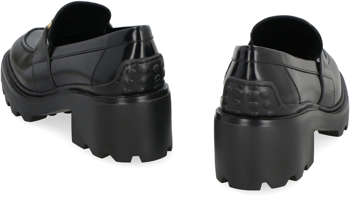 LEATHER LOAFERS