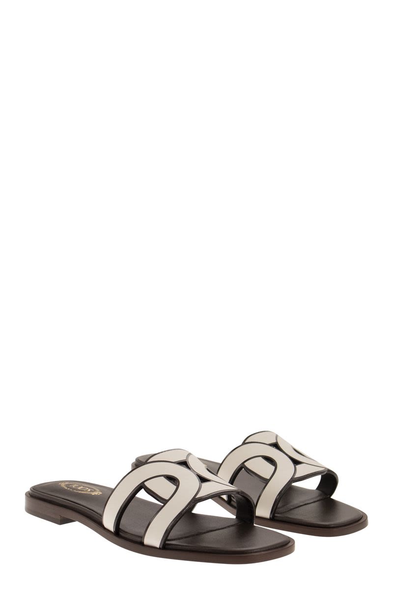 KATE LEATHER SLIPPERS
