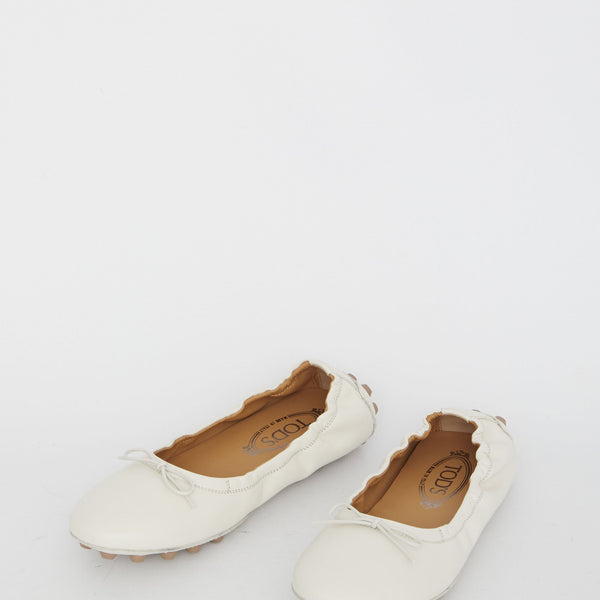 'BUBBLE' BALLERINA FLATS