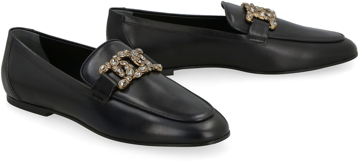 LEATHER LOAFERS