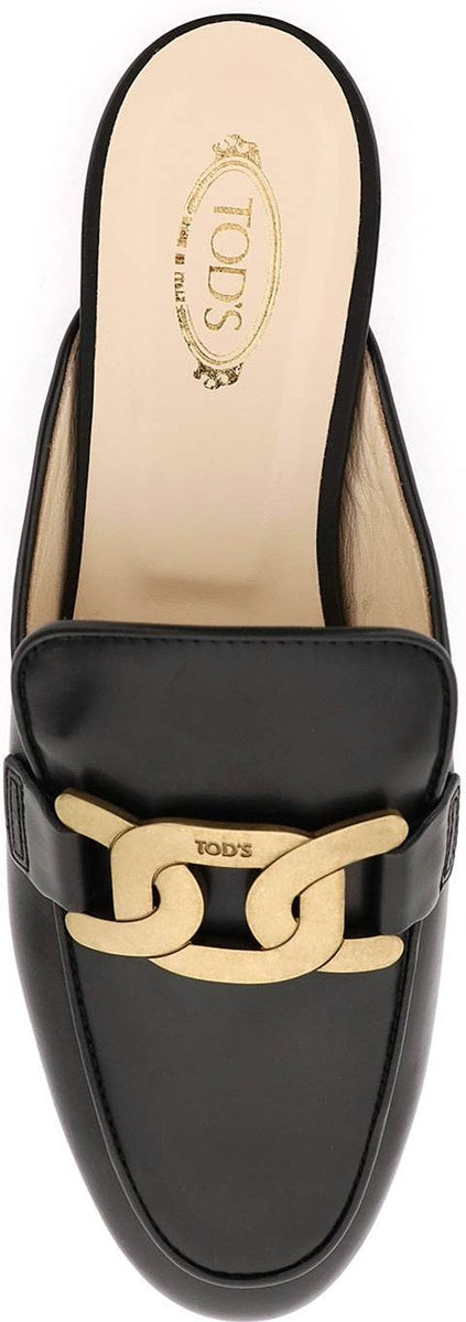 KATE LEATHER SABOT