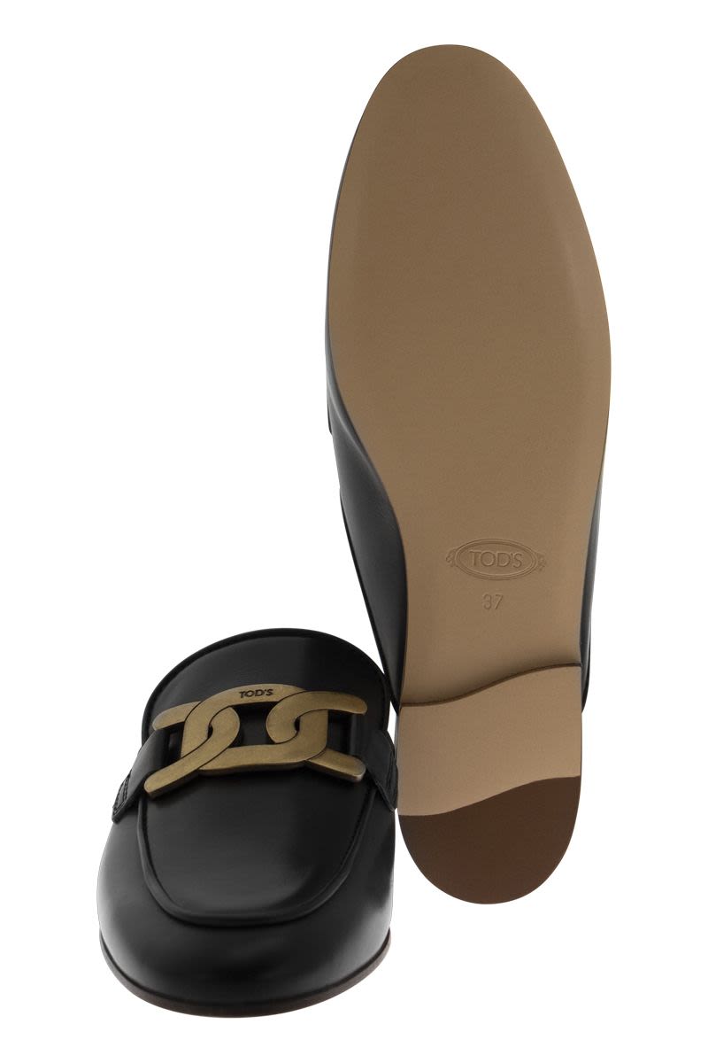 TOD'S CHAIN MULES