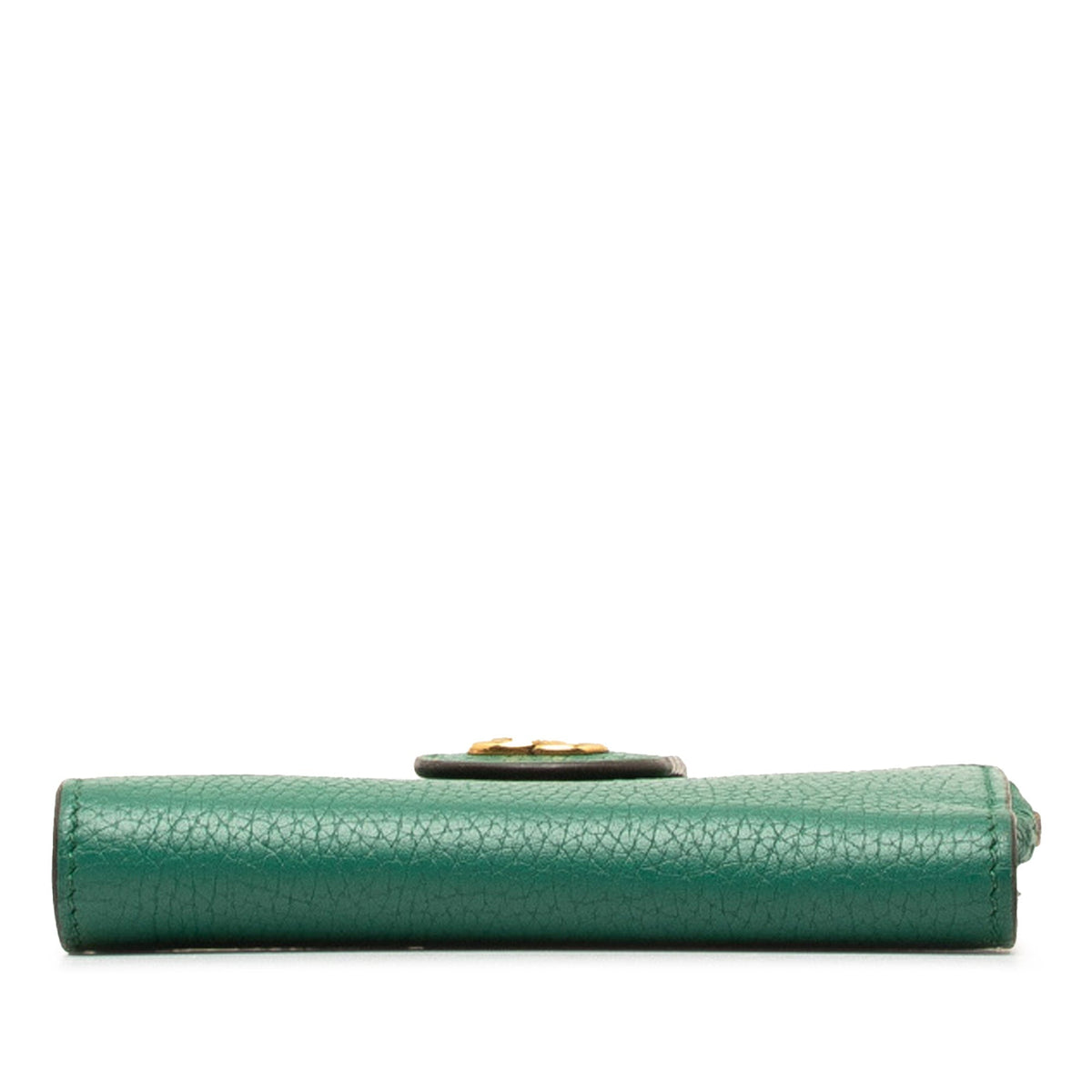 GUCCI Medium Leather Double G Bamboo Wallet Small Wallets