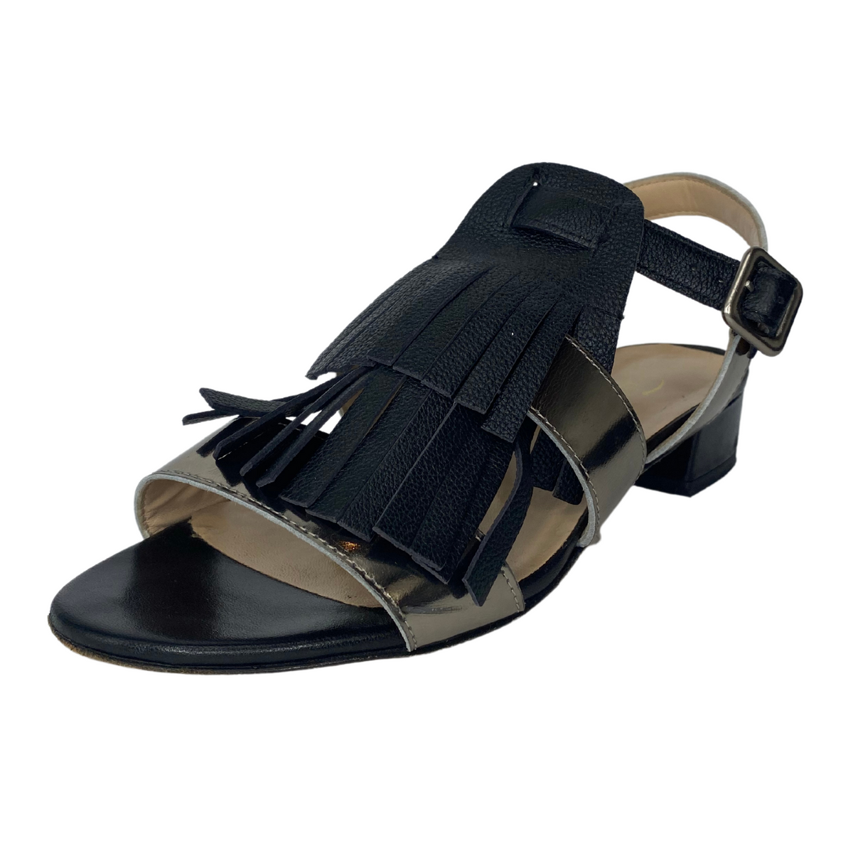 Grilli Leather Tassel Sandals |US8|IT38|