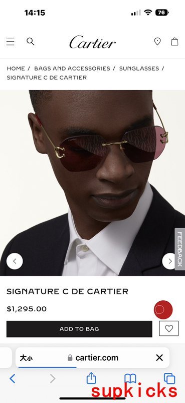 Cartier Luxury Sunglasses