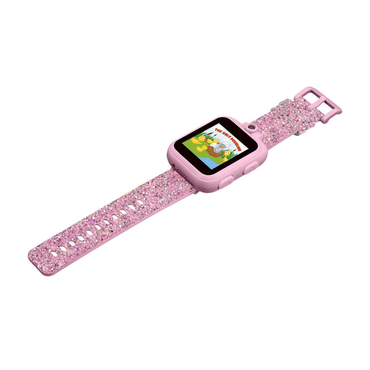 PlayZoom 2 Kids Smartwatch & Earbuds Set: Blush Glitter