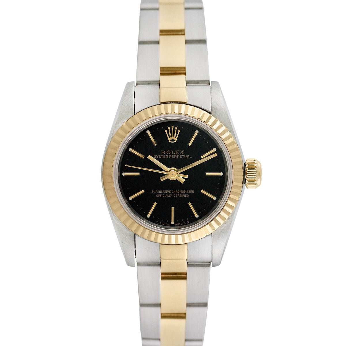 Rolex Ladies Two-tone Oyster Perpetual, item #26