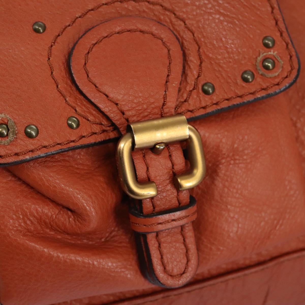 Chloe Paddington Hand Bag Leather Brown am7627