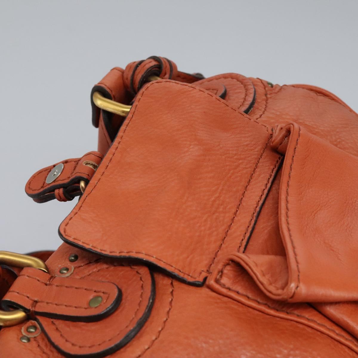 Chloe Paddington Hand Bag Leather Brown am7627