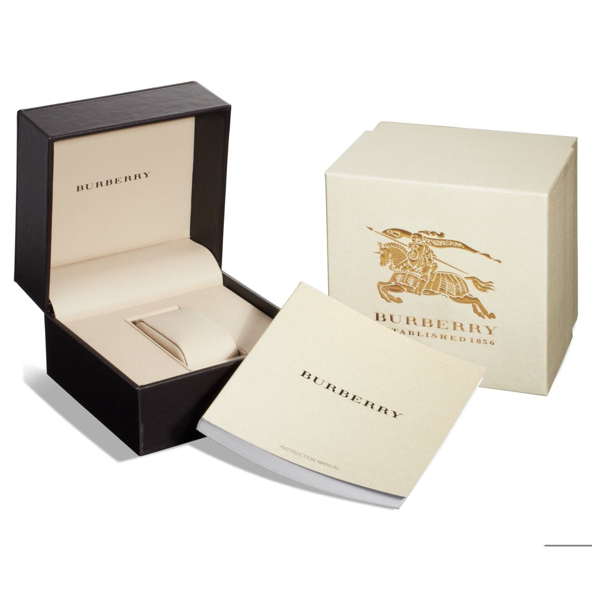 Burberry Ladies The City Steel Blue Watch BU9031