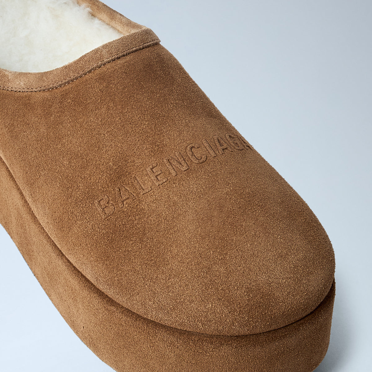 Balenciaga Women Suede Mules