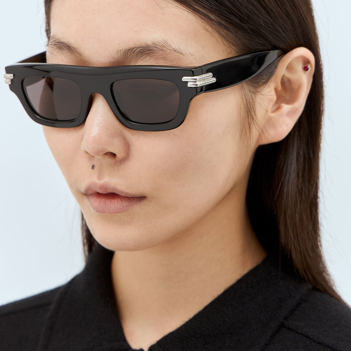 Bottega Veneta Women Mitre Square Sunglasses