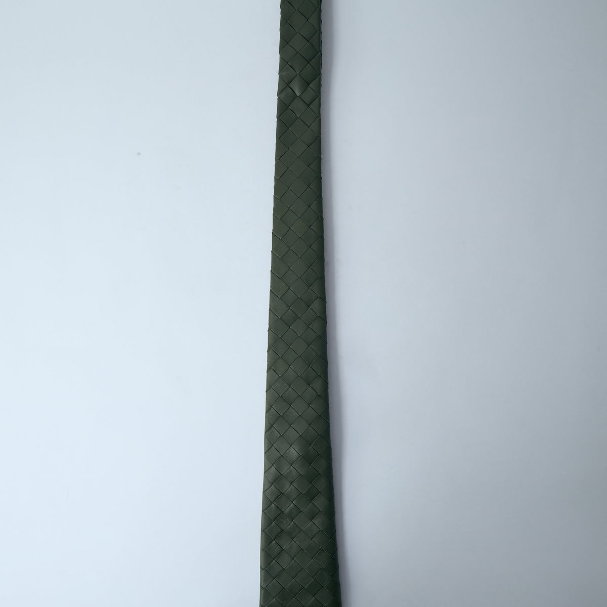 Bottega Veneta Men Braided Leather Tie