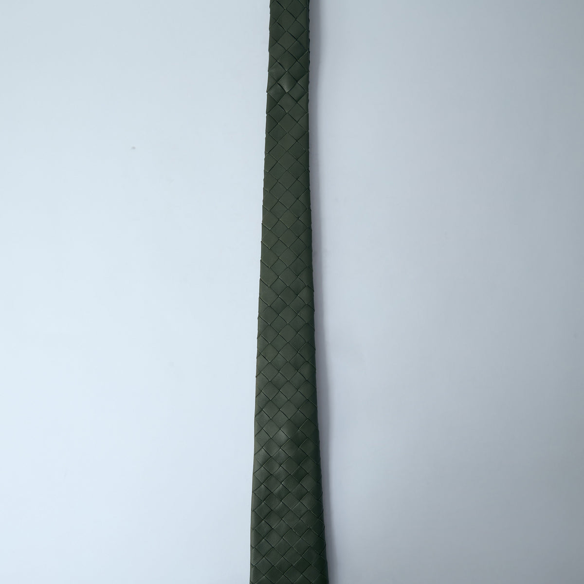 Bottega Veneta Men Braided Leather Tie
