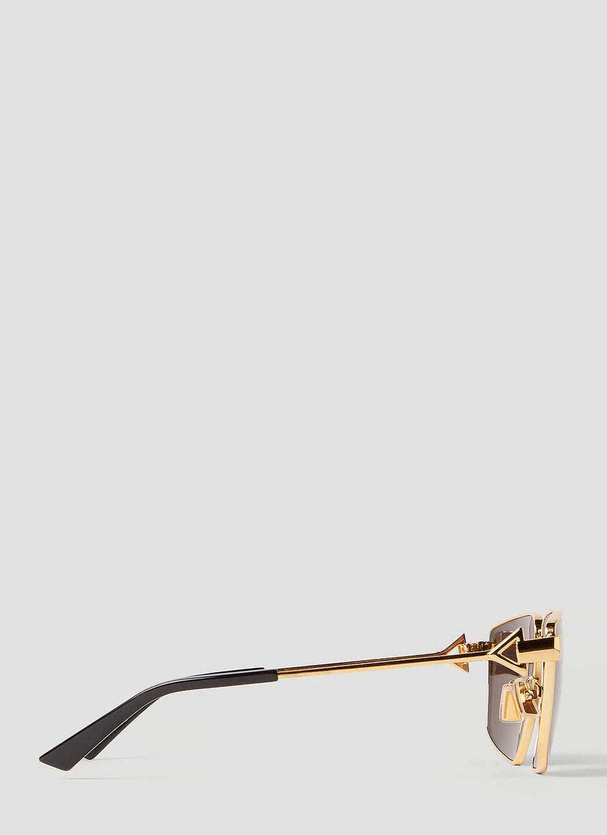 Bottega Veneta Women Bv1223s Avaitor Sunglasses