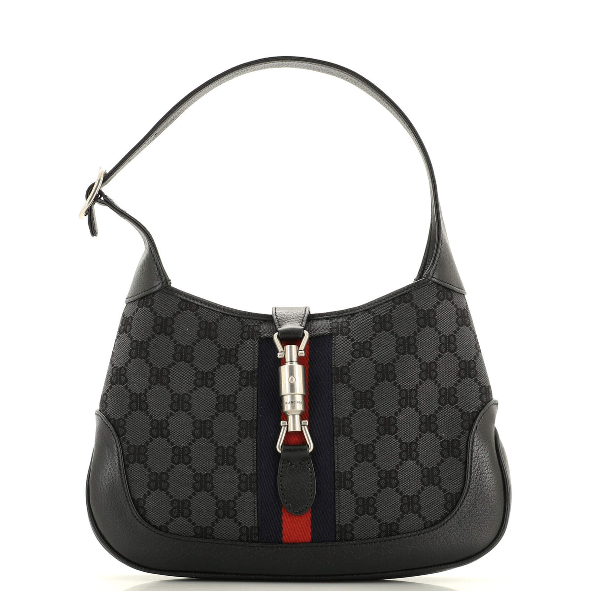 Balenciaga x Gucci The Hacker Project Jackie 1961 Hobo BB Canvas Small