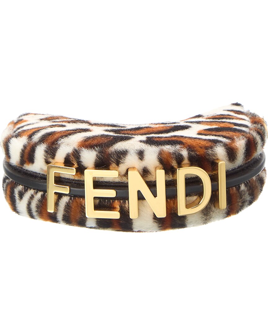 Top quality Fendi Top quality Fendigraphy Nano Haircalf & Leather Bag Charm