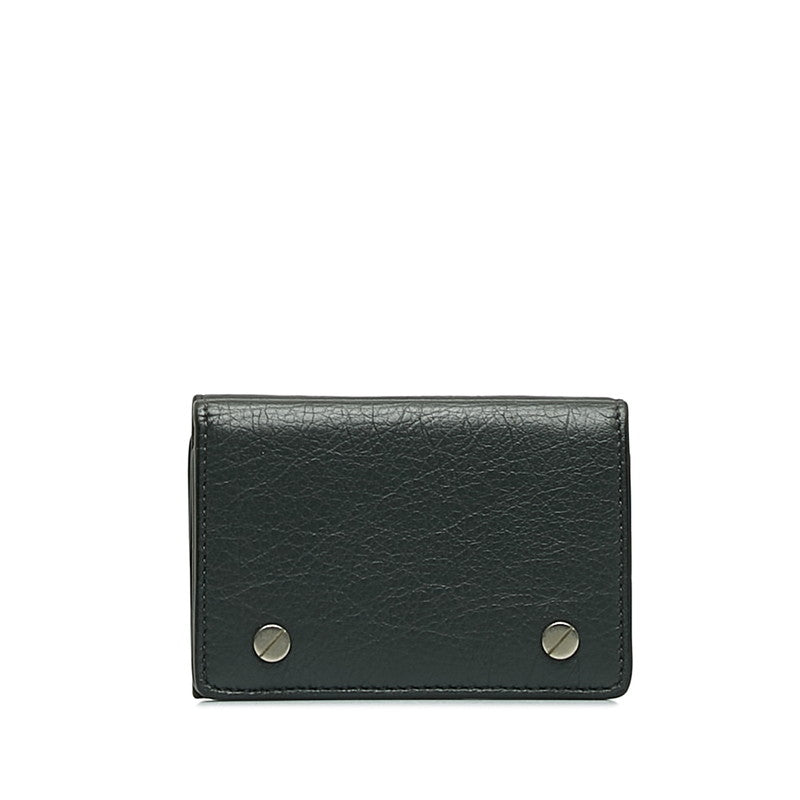 balenciaga Leather Tri-Fold Wallet 459069