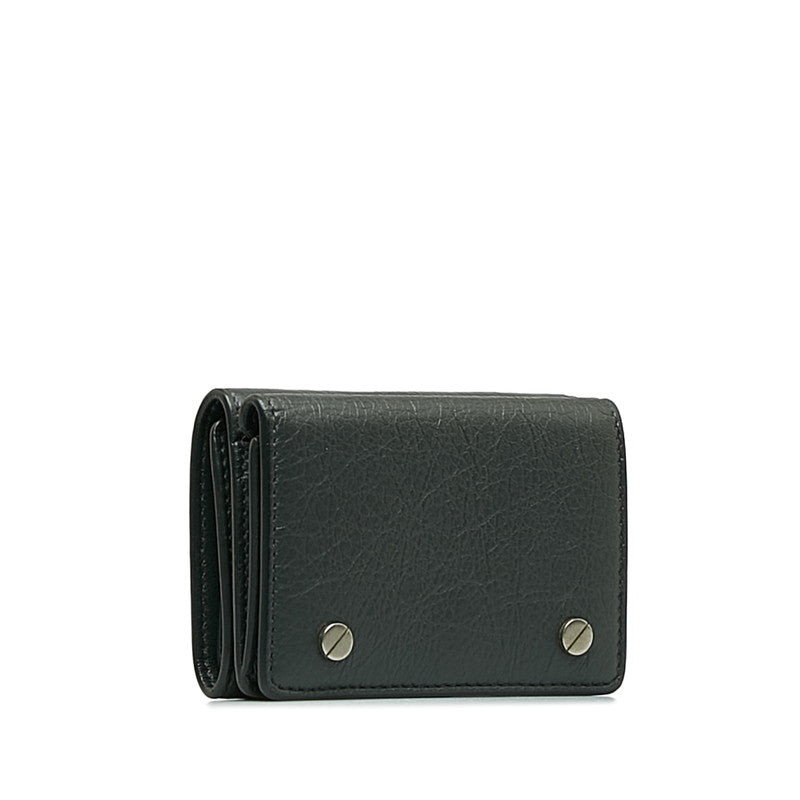 balenciaga Leather Tri-Fold Wallet 459069
