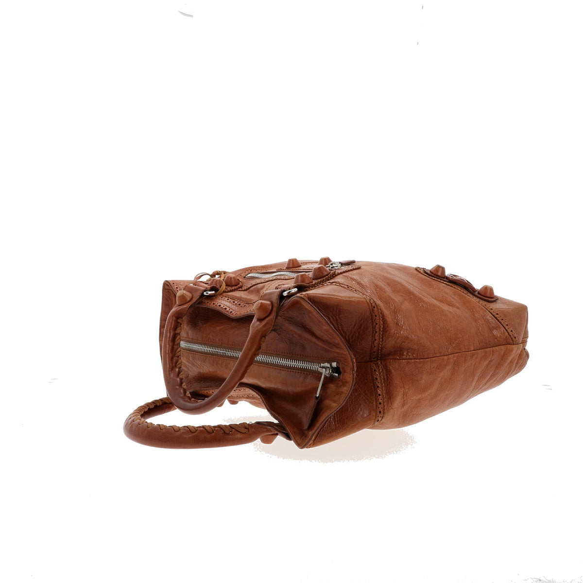 balenciaga Handbag in Brown Leather