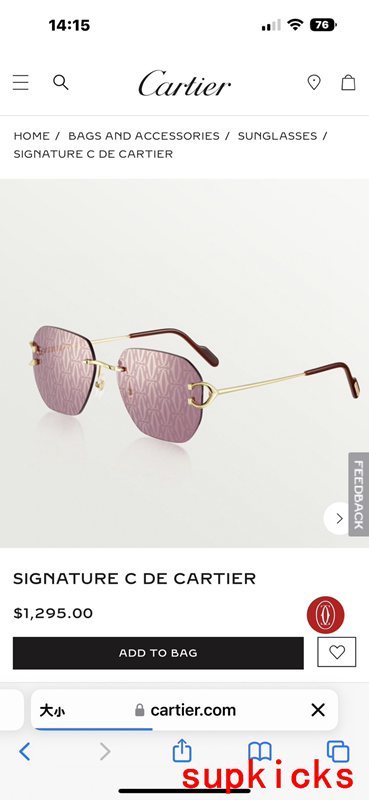 Cartier Luxury Sunglasses