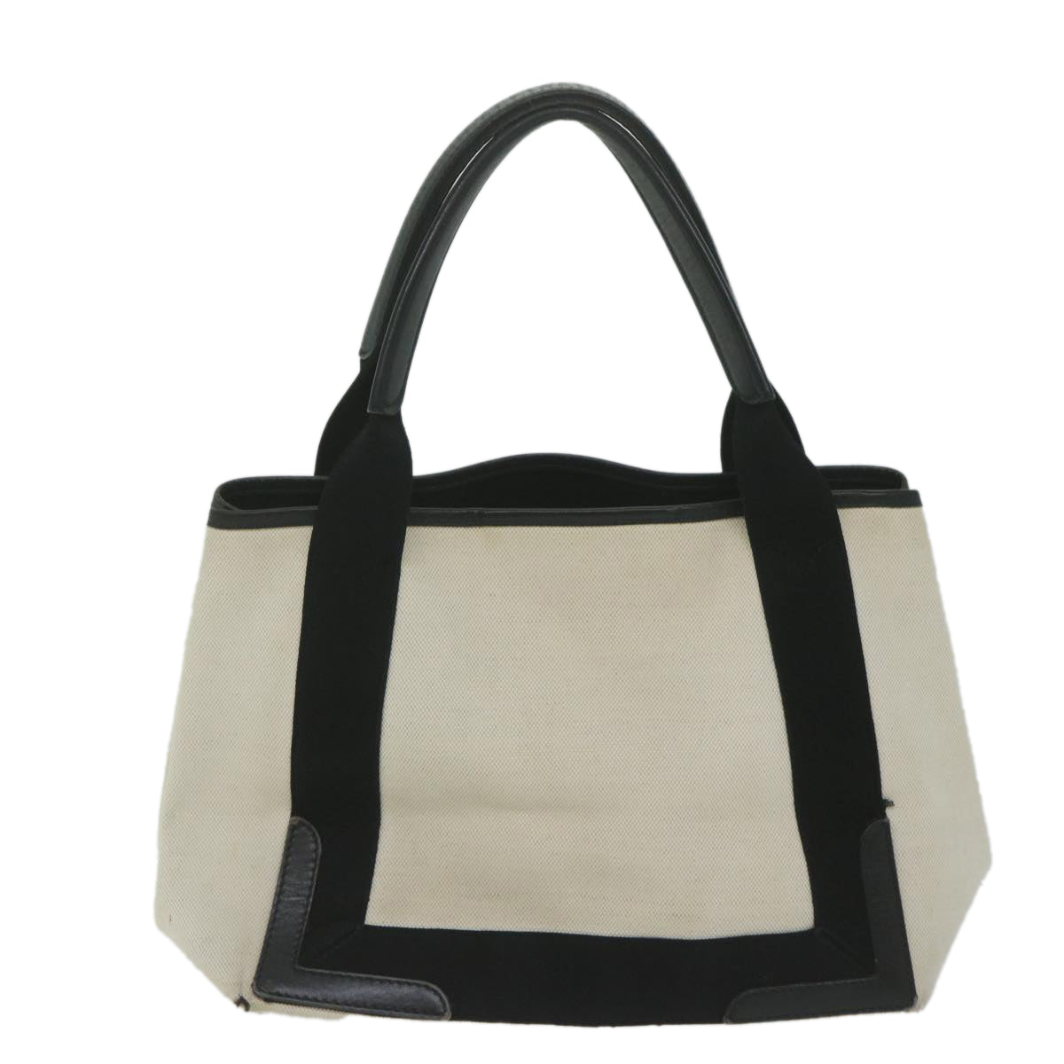 balenciaga Tote Bag Canvas White 339933 Auth ep2712