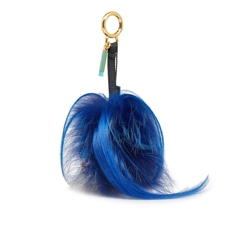Top quality Fendi Leather Monster Punkito Bag Charm Keychain