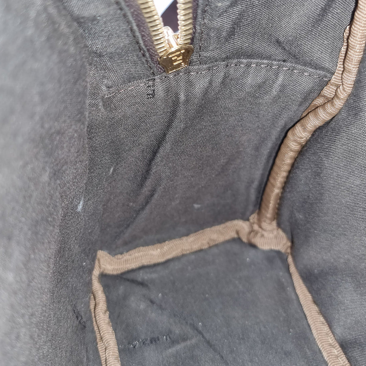 Fendi x Fila Mania Small Logo Backpack Brown
