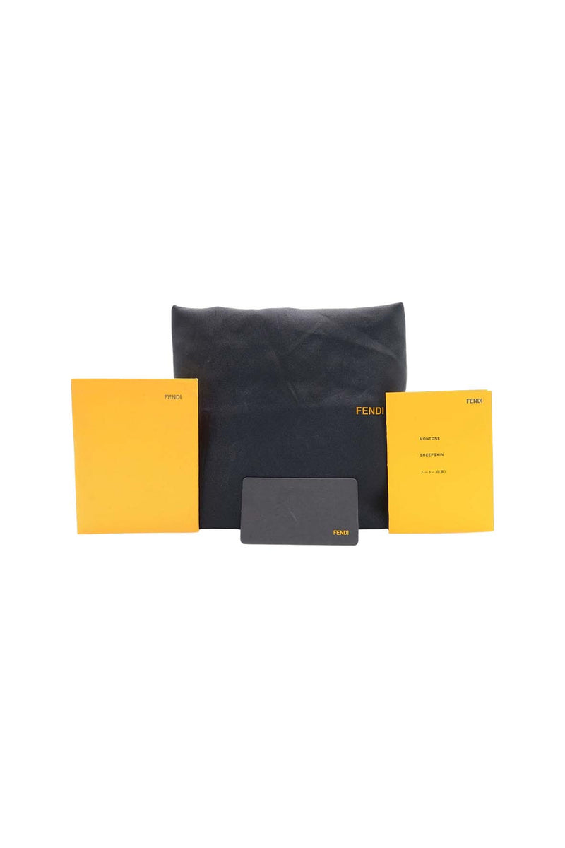 Front Zip Satchel Bag Black