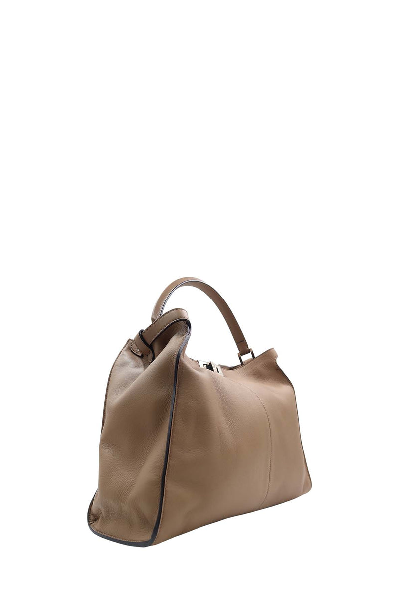 Large Peekaboo X Lite with Shearling Inner Tan