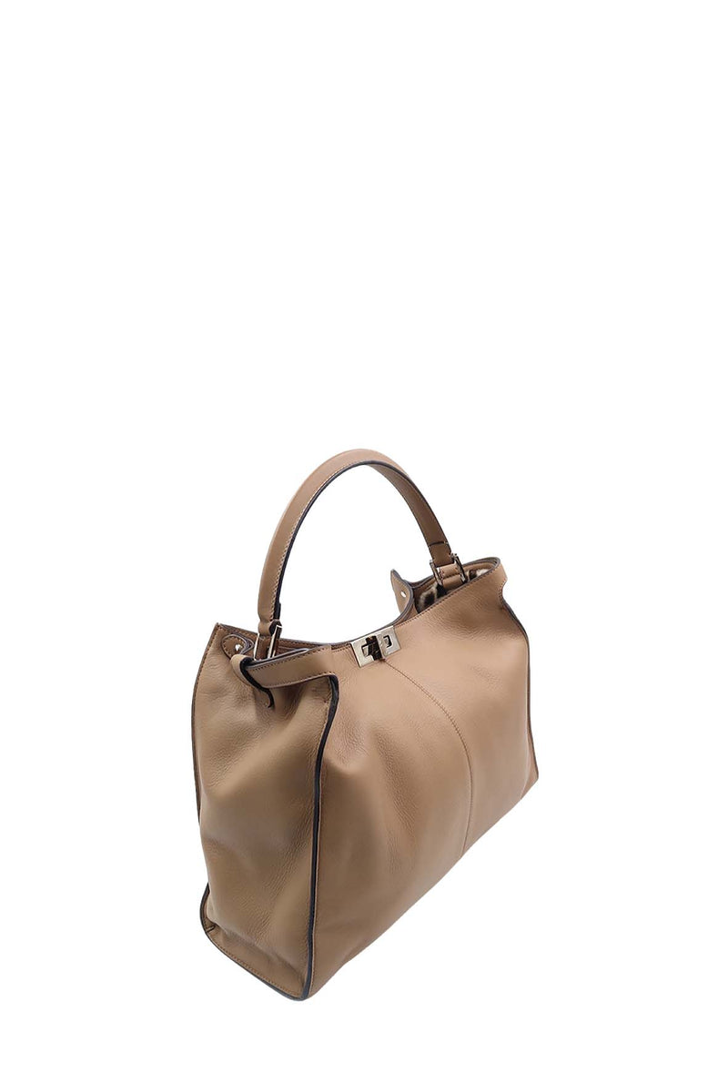Large Peekaboo X Lite with Shearling Inner Tan