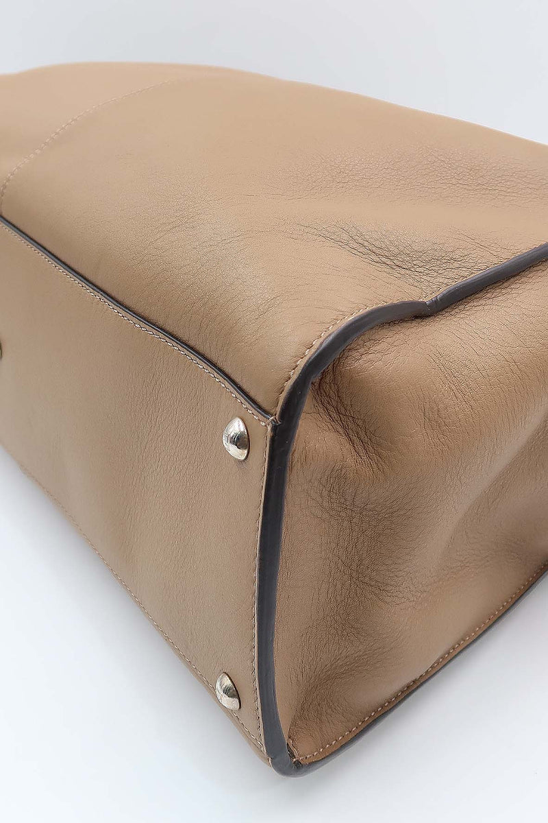 Large Peekaboo X Lite with Shearling Inner Tan
