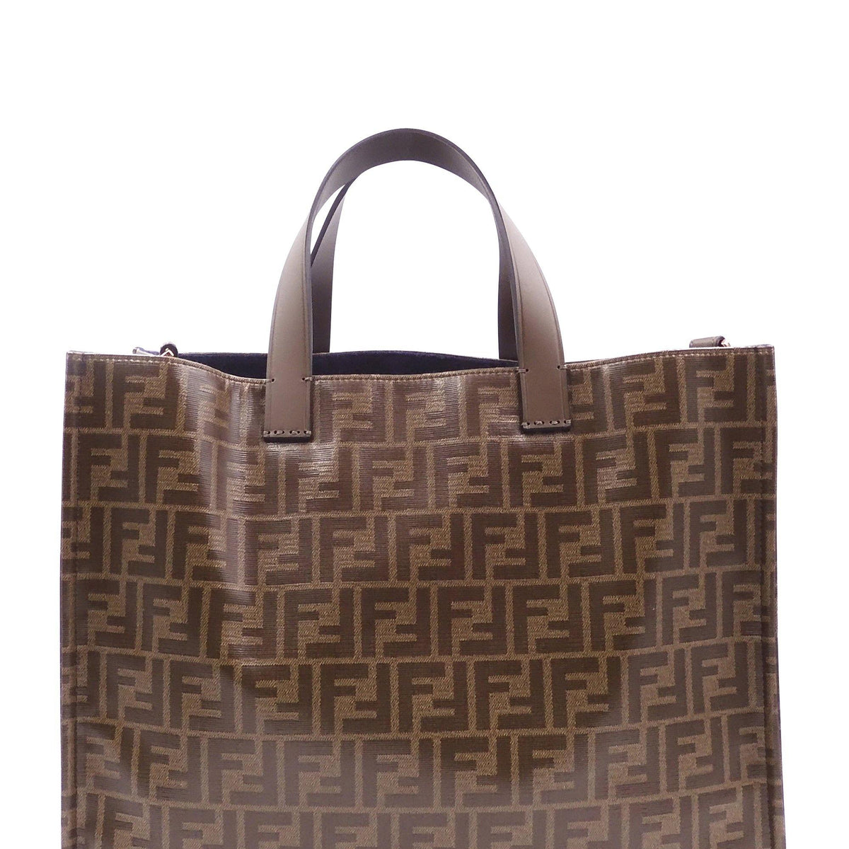 Mania Shopper Tote Brown