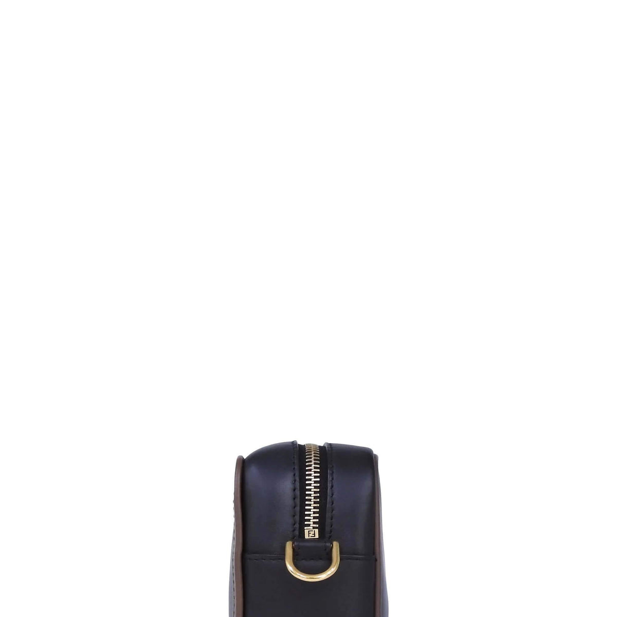 Mini Camera Case Black with Logo Emblem