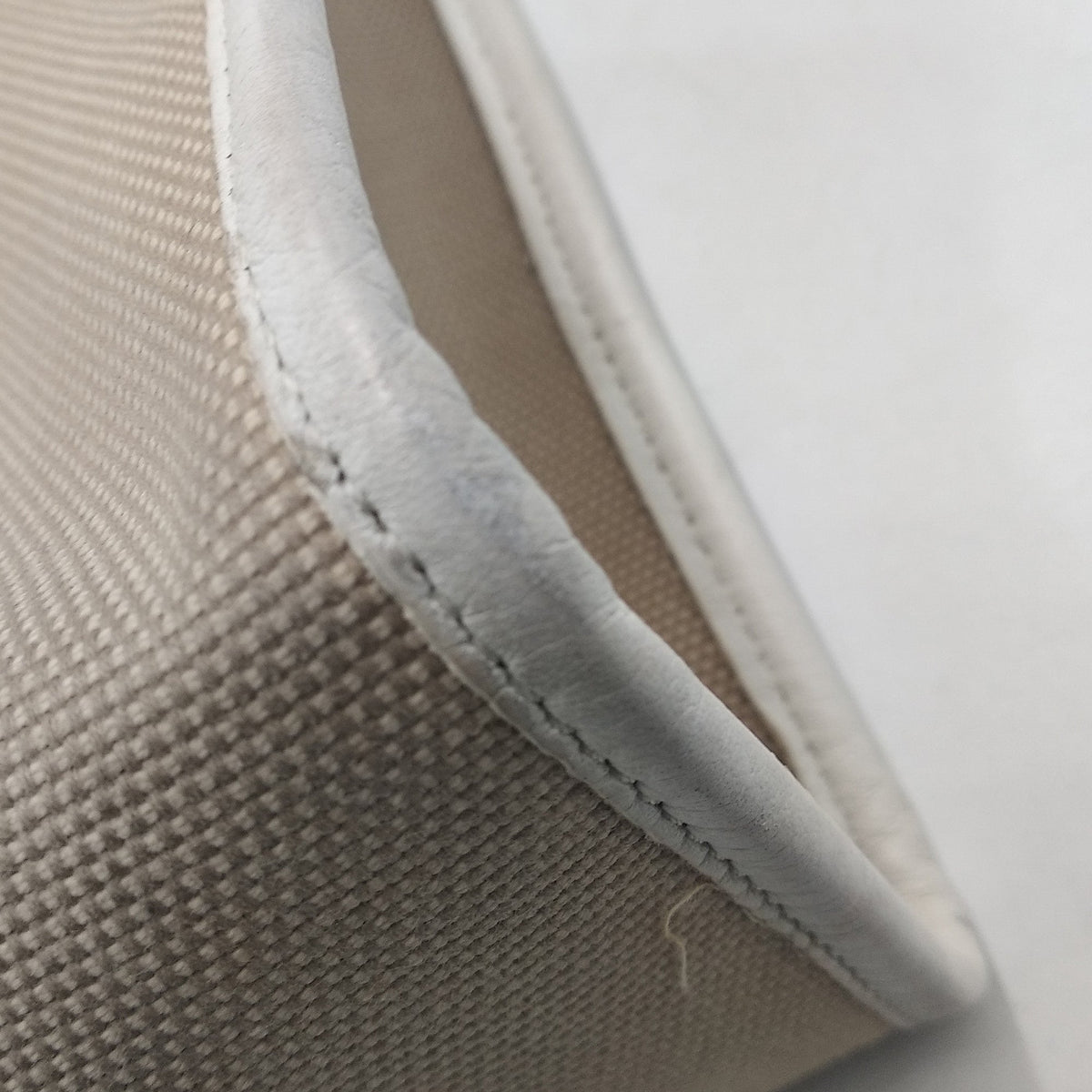 Monogram Zucca Shopper Beige White