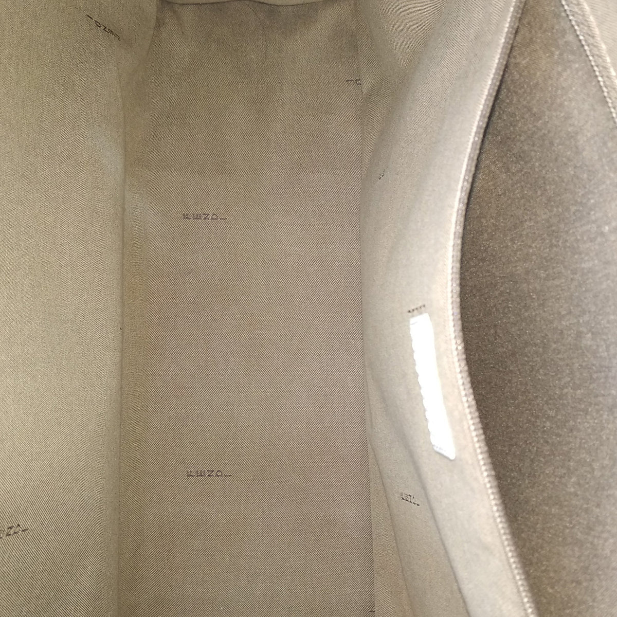 Monogram Zucca Shopper Beige White