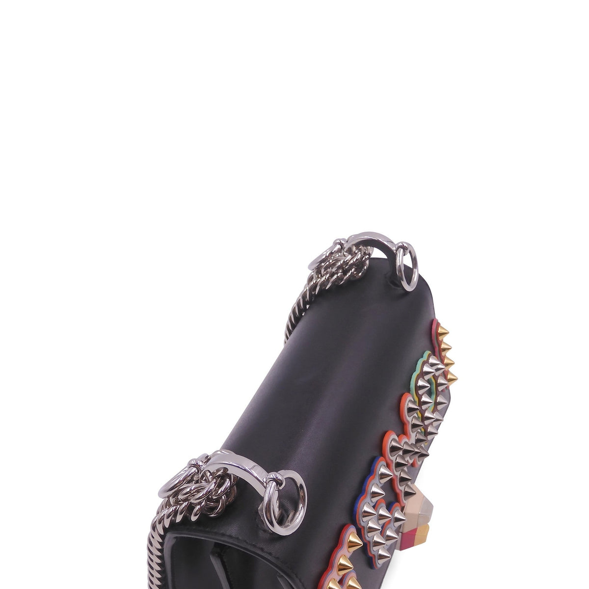 Small Kan I Studded Logo Black
