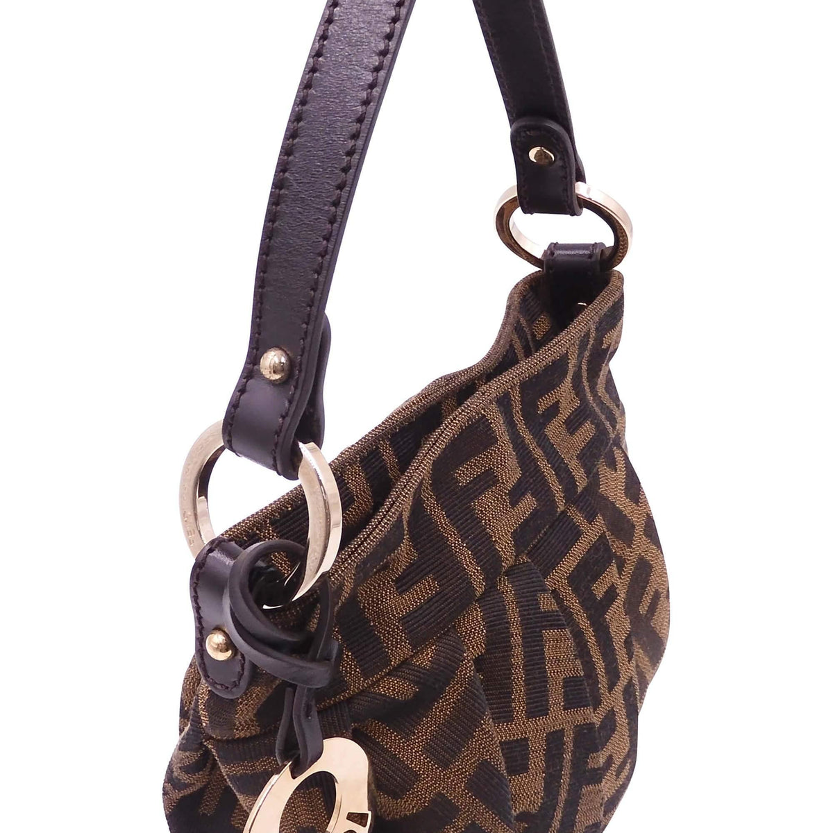 Zucca Canvas Mini Bucket Brown