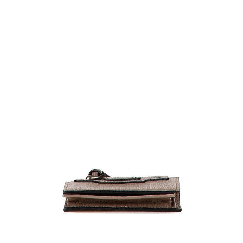balenciaga Neo Classic Compact Wallet Brown Leather
