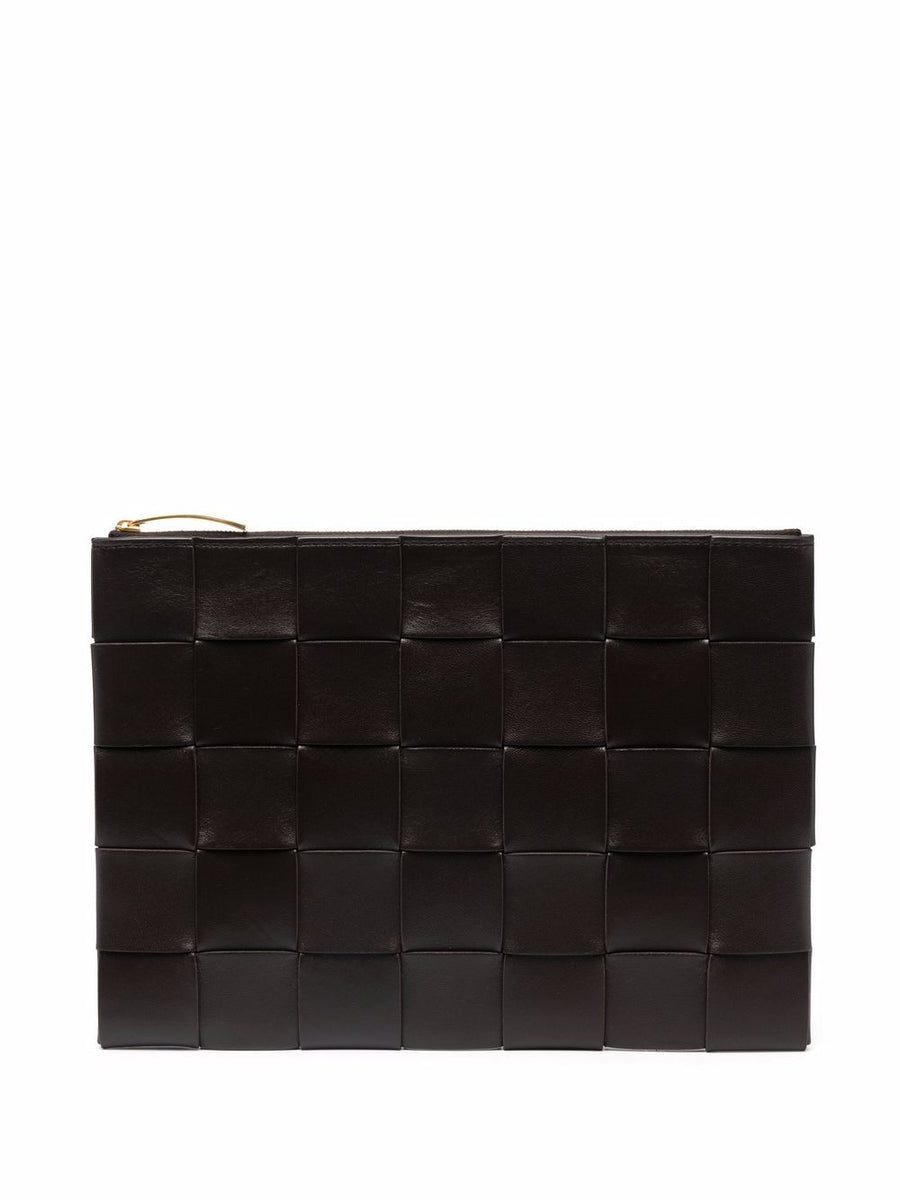 Bottega Veneta Women Cassette Medium Leather Pouch