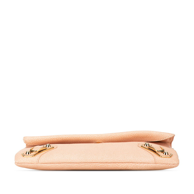 balenciaga Leather Clutch Bag