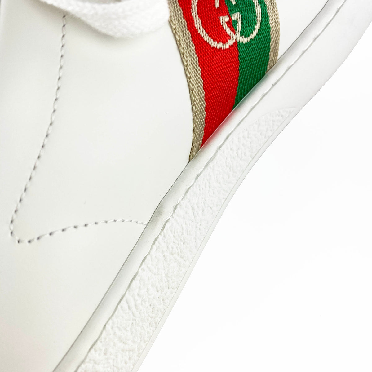 Gucci Ace Sneaker with Interlocking G 37.5