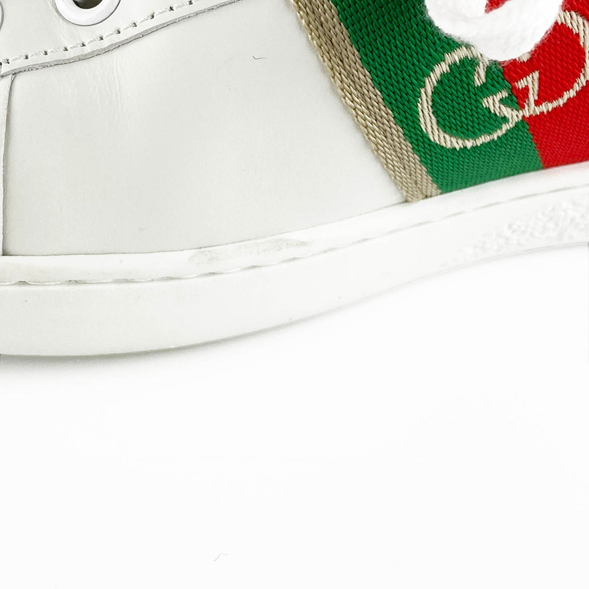 Gucci Ace Sneaker with Interlocking G 37.5