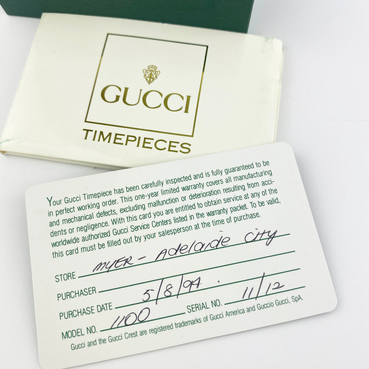 Gucci Vintage Ladies' Dress Watch