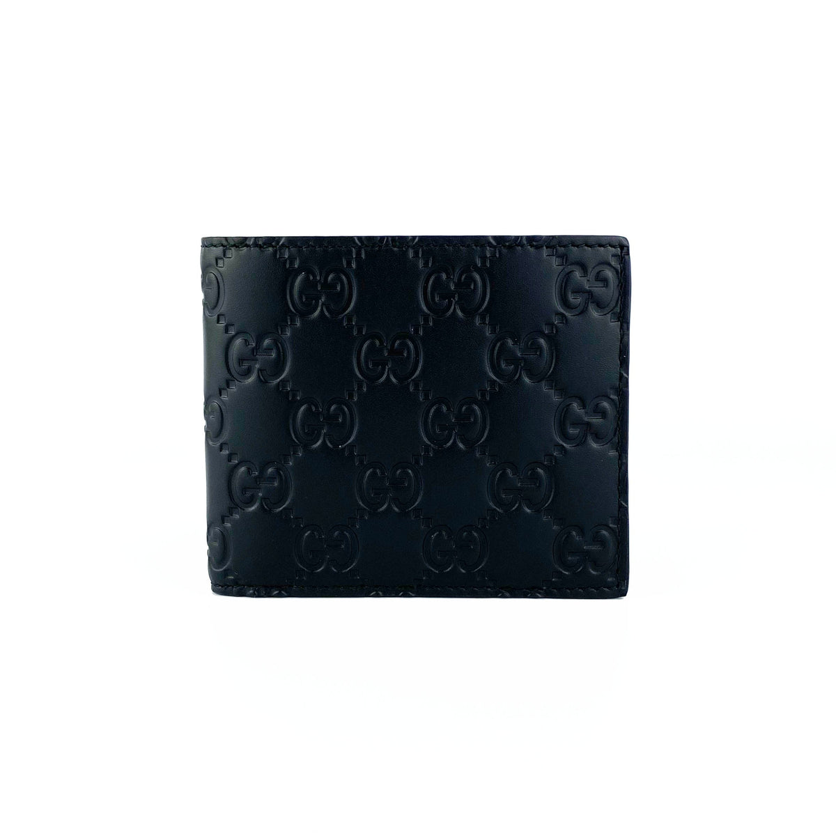 Gucci Black Monogram Wallet