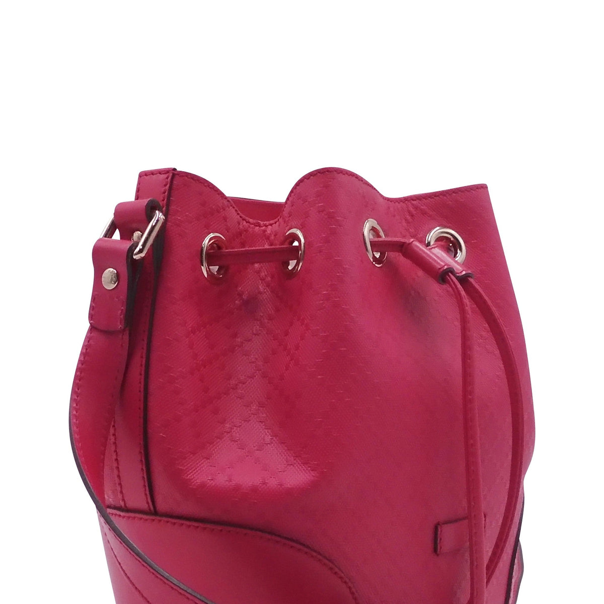Diamante Bucket Bag Pink