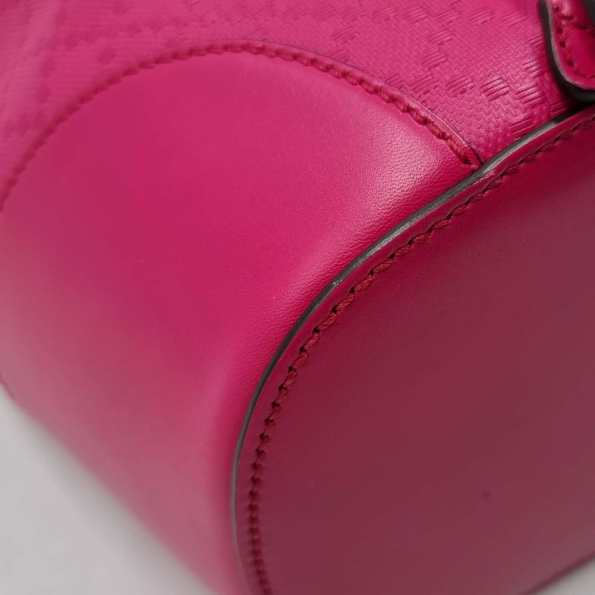 Diamante Bucket Bag Pink